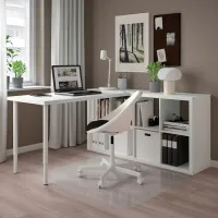 Masă de birou Ikea Kallax/Lagkapten PAL/ White photo 4
