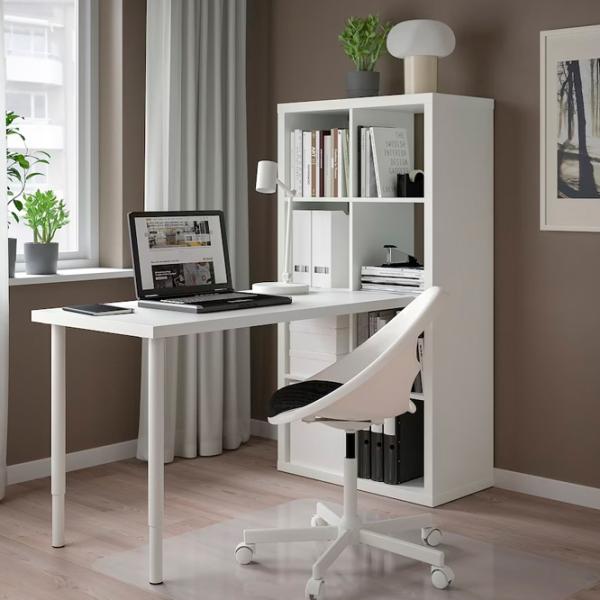 Masă de birou Ikea Kallax/Lagkapten PAL/ White photo 5