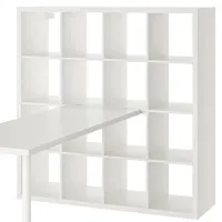 Masă de birou Ikea Kallax/Lagkapten PAL/ White photo 3