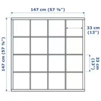 Masă de birou Ikea Kallax/Lagkapten PAL/ White photo 5