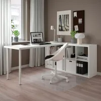 Офисный стол Ikea Kallax/Lagkapten ДСП/ Белый photo 4