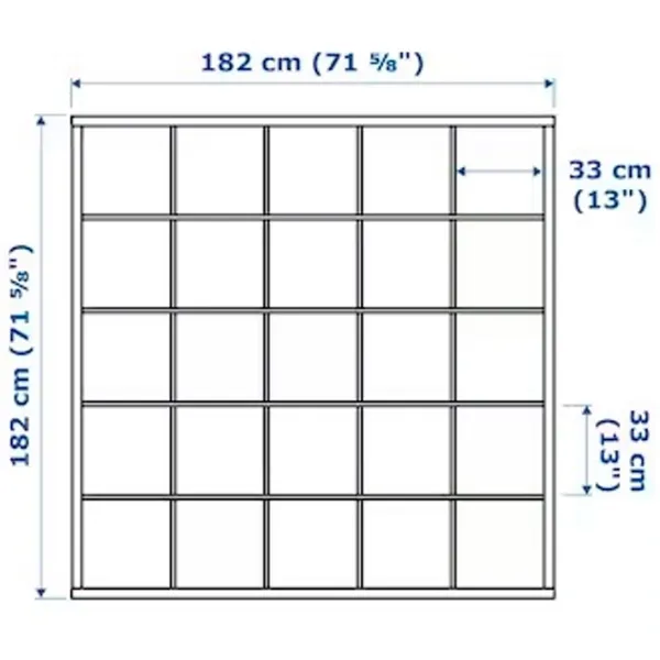 Masă de birou Ikea Kallax/Lagkapten PAL/ White photo 5
