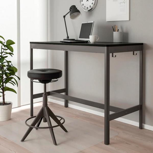 Офисный стол Ikea Idasen ДСП/ Черный photo 2 Офисный стол Ikea Idasen ДСП/ Черный photo 2