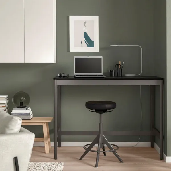 Офисный стол Ikea Idasen ДСП/ Черный photo 4 Офисный стол Ikea Idasen ДСП/ Черный photo 4