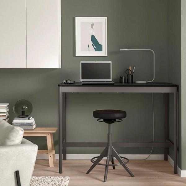 Офисный стол Ikea Idasen ДСП/ Черный photo 4 Офисный стол Ikea Idasen ДСП/ Черный photo 4