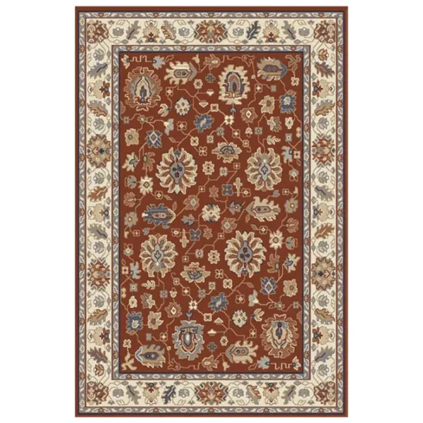 Ковер Covoare Ungheni Kilim Brown Beige / Шерсть photo 1