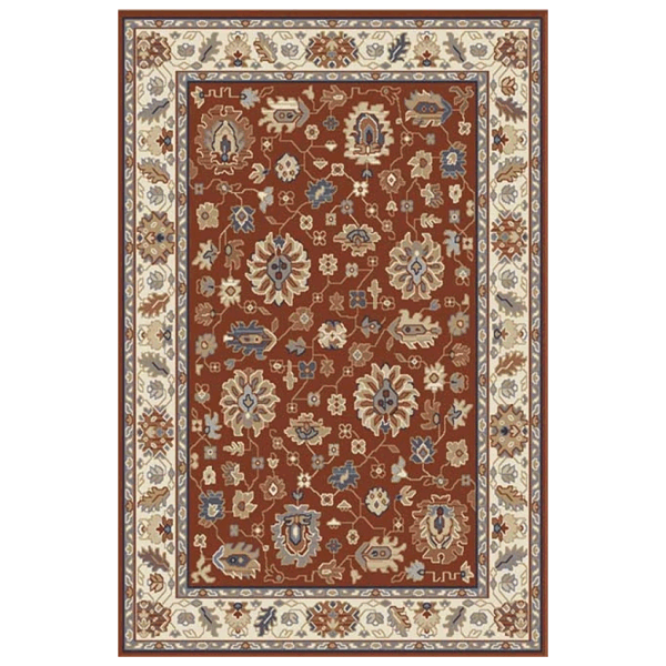 Ковер Covoare Ungheni Kilim Brown Beige / Шерсть photo 1