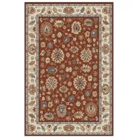 Covor Covoare Ungheni Kilim Brown Beige / Lână