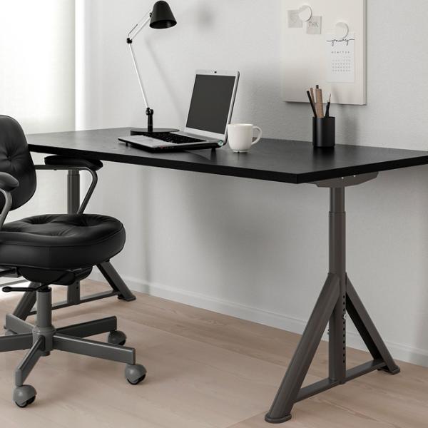 Masă de birou Ikea Idasen PAL/ Black photo 2