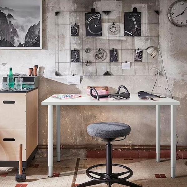 Masă de birou Ikea Lagkapten/Olov PAL/ White photo 3
