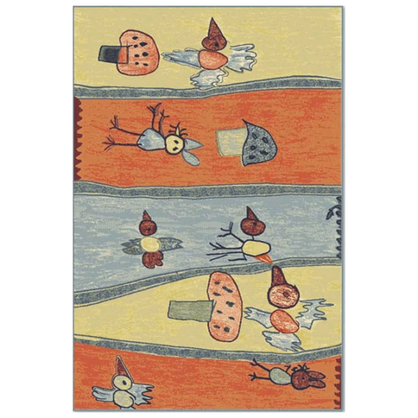 Ковер Covoare Ungheni Eu pictez covorul meu Разноцветный / Полипропилен photo 1