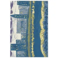 Covor Covoare Ungheni Eu pictez covorul meu Multicolor / Polipropilenă