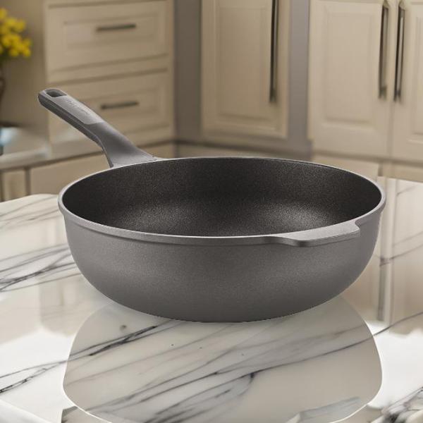 Tigaie BergHOFF Leo Stone 3950387  Universală / 30 cm / Black photo 4 Tigaie BergHOFF Leo Stone 3950387  Universală / 30 cm / Black photo 4