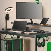 Офисный стол Ikea Utvisning ДСП/ Черный photo 4
