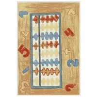 Covor Covoare Ungheni Eu pictez covorul meu Beige / Polipropilenă