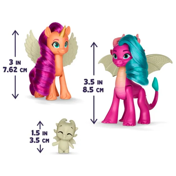 Фигурки Hasbro My Little Pony Dragon Light reveal 4+ / Разноцветный photo 2
