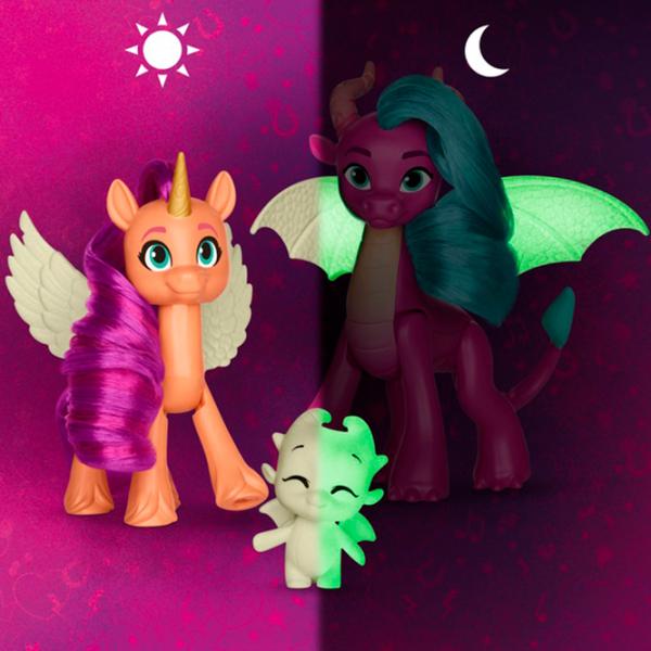 Фигурки Hasbro My Little Pony Dragon Light reveal 4+ / Разноцветный photo 9