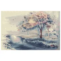 Covor Covoare Ungheni Eu pictez covorul meu Multicolor / Polipropilenă