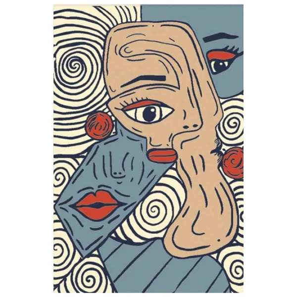 Ковер Covoare Ungheni Eu pictez covorul meu Разноцветный / Полипропилен photo 1