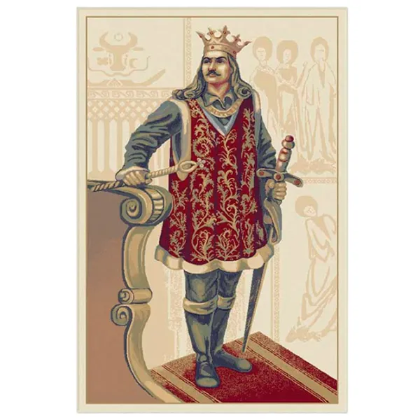 Ковер Covoare Ungheni Bella Vintage Beige Red / Шерсть photo 1