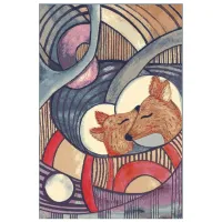 Covor Covoare Ungheni Eu pictez covorul meu Multicolor / Polipropilenă