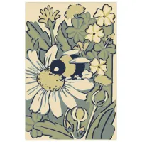 Covor Covoare Ungheni Eu pictez covorul meu Beige Green / Polipropilenă