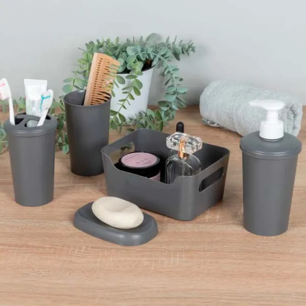 Dozator Econova Scandi Plastic / Gray photo 4
