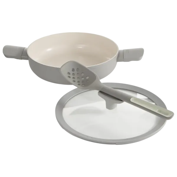 Сковорода BergHOFF Leo Balance 3950427  Сотейник / 26 см / Лунный туман photo 6