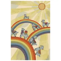 Covor Covoare Ungheni Eu pictez covorul meu Multicolor / Polipropilenă