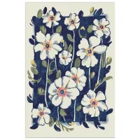 Covor Covoare Ungheni Eu pictez covorul meu Blue Cream / Polipropilenă