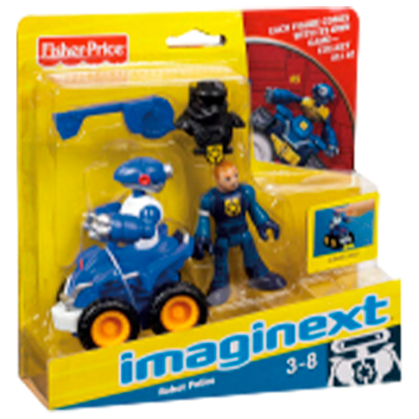 Фигурки Mattel Robot Police 3+ / Разноцветный photo 1