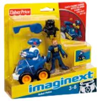 Фигурки Mattel Robot Police 3+ / Разноцветный
