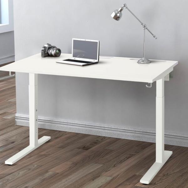 Masă de birou Ikea Mittzon Bambus/ White photo 2