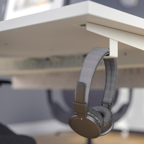 Masă de birou Ikea Mittzon Bambus/ White photo 3