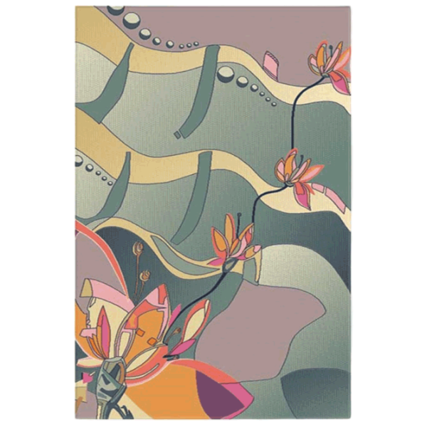 Covor Covoare Ungheni Eu pictez covorul meu Multicolor / Polipropilenă photo 1