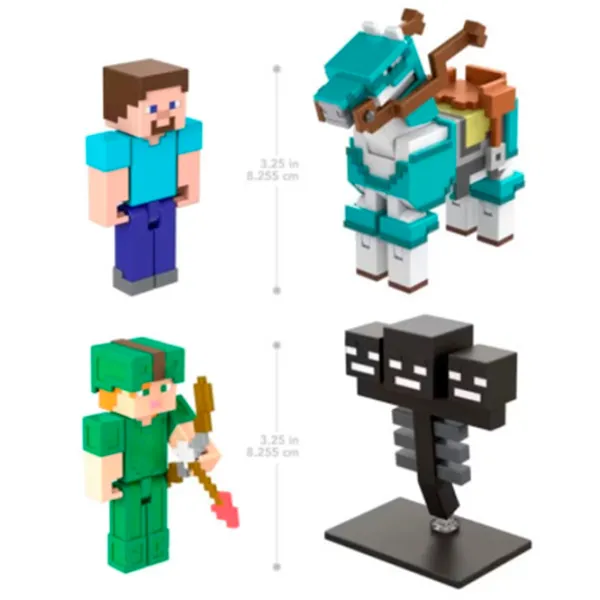 Фигурки Mattel Minecraft GTT53 3+ / Разноцветный photo 5