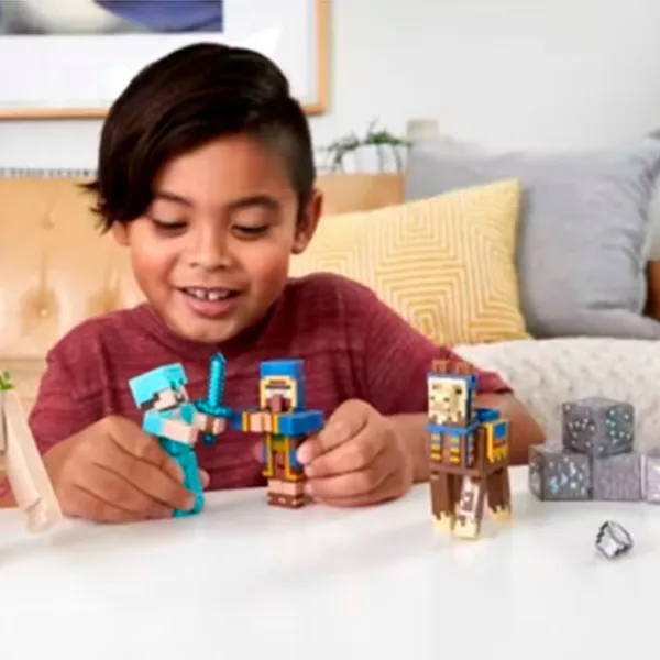 Фигурки Mattel Minecraft GTT53 3+ / Разноцветный photo 6