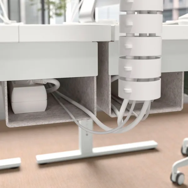 Masă de birou Ikea Mittzon PAL/ White photo 4