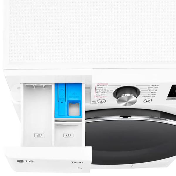 Mașină de spălat LG F2WR708S3W 8 kg / 1200 rpm / White photo 13 Mașină de spălat LG F2WR708S3W 8 kg / 1200 rpm / White photo 13