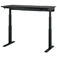 Офисный стол Ikea Mittzon ДСП/ Черный