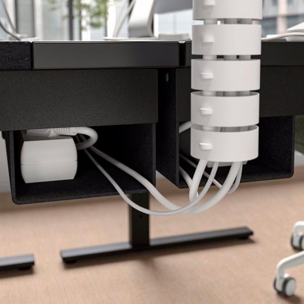 Офисный стол Ikea Mittzon ДСП/ Черный photo 5