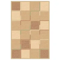 Ковер Covoare Ungheni Bella Vintage Светло-коричневый / Шерсть