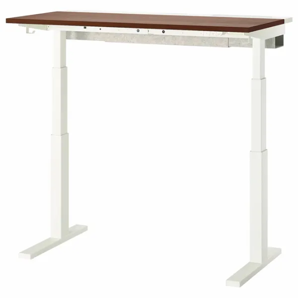 Офисный стол Ikea Mittzon ДСП/ Коричневый photo 1