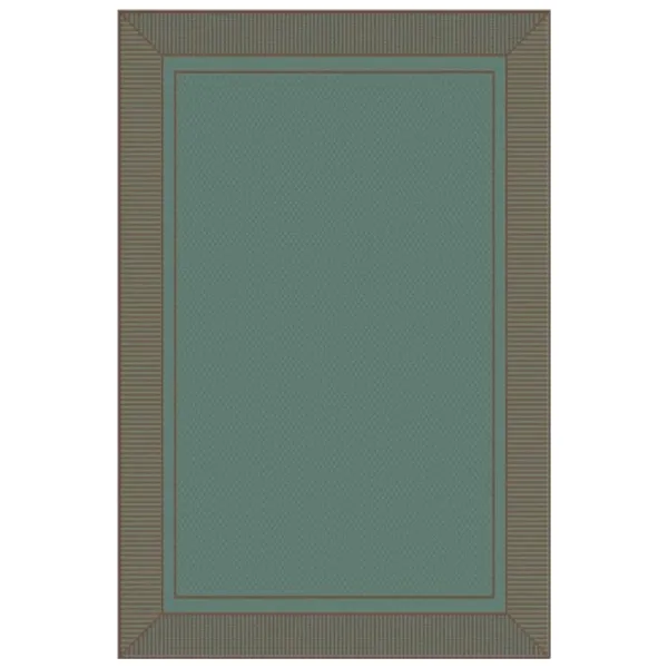 Covor Covoare Ungheni Flat Low Green / Polipropilenă photo 1