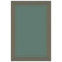 Covor Covoare Ungheni Flat Low Green / Polipropilenă