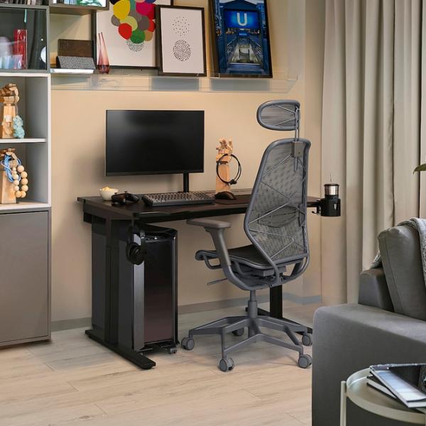 Masă de birou Ikea Utmaning MDF/ Black photo 2