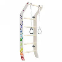 Spaliere gimnastice ROMANA Eco 3 Luna  Cream / Lemn