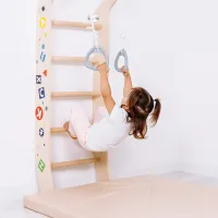 Гимнастические брусья ROMANA Eco 3 Luna Кремовый / Дерево photo 5