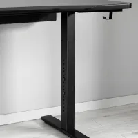 Masă de birou Ikea Utmaning MDF/ Black photo 7
