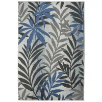 Covor Covoare Ungheni Flat Grey Blue / Polipropilenă